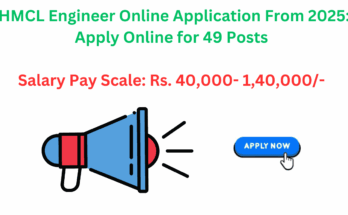 Salary Pay Scale: Rs. 40,000- 1,40,000/-IHMCL Engineer Online Application From 2025: Apply Online for 49 Posts